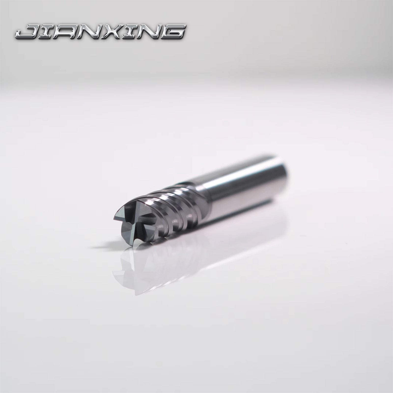 Carbide Square Nose End Mill for Stainless Steel & Titanium Alloy (TC4/TC7), AP Coating, Variable Helix-Imperial